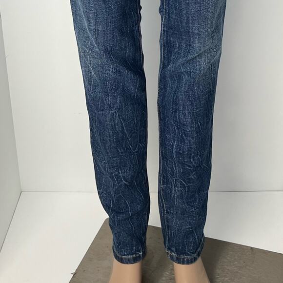 Current/Elliott Women's The Skinny High Low Jeans Medium Wash - Picture 6 of 11